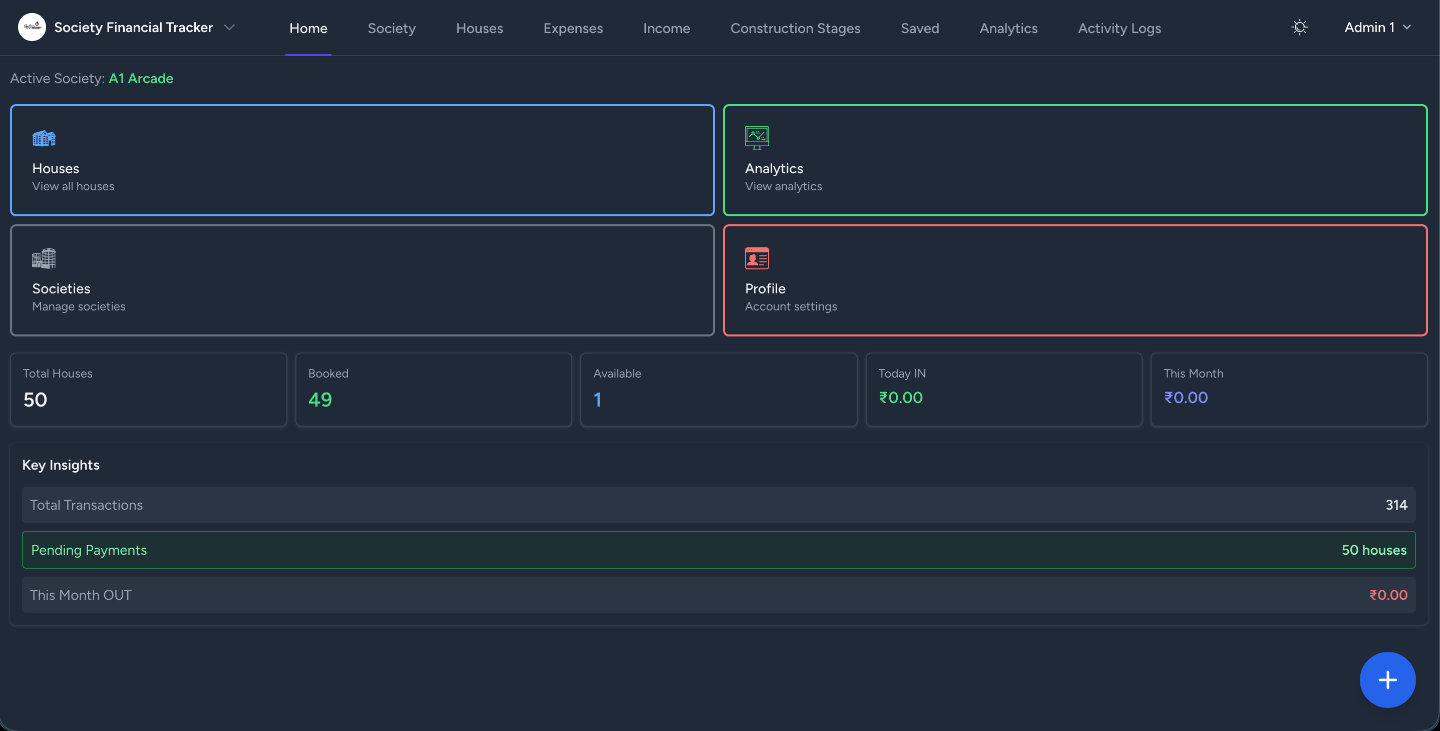 Society Financial Tracker screenshot 2