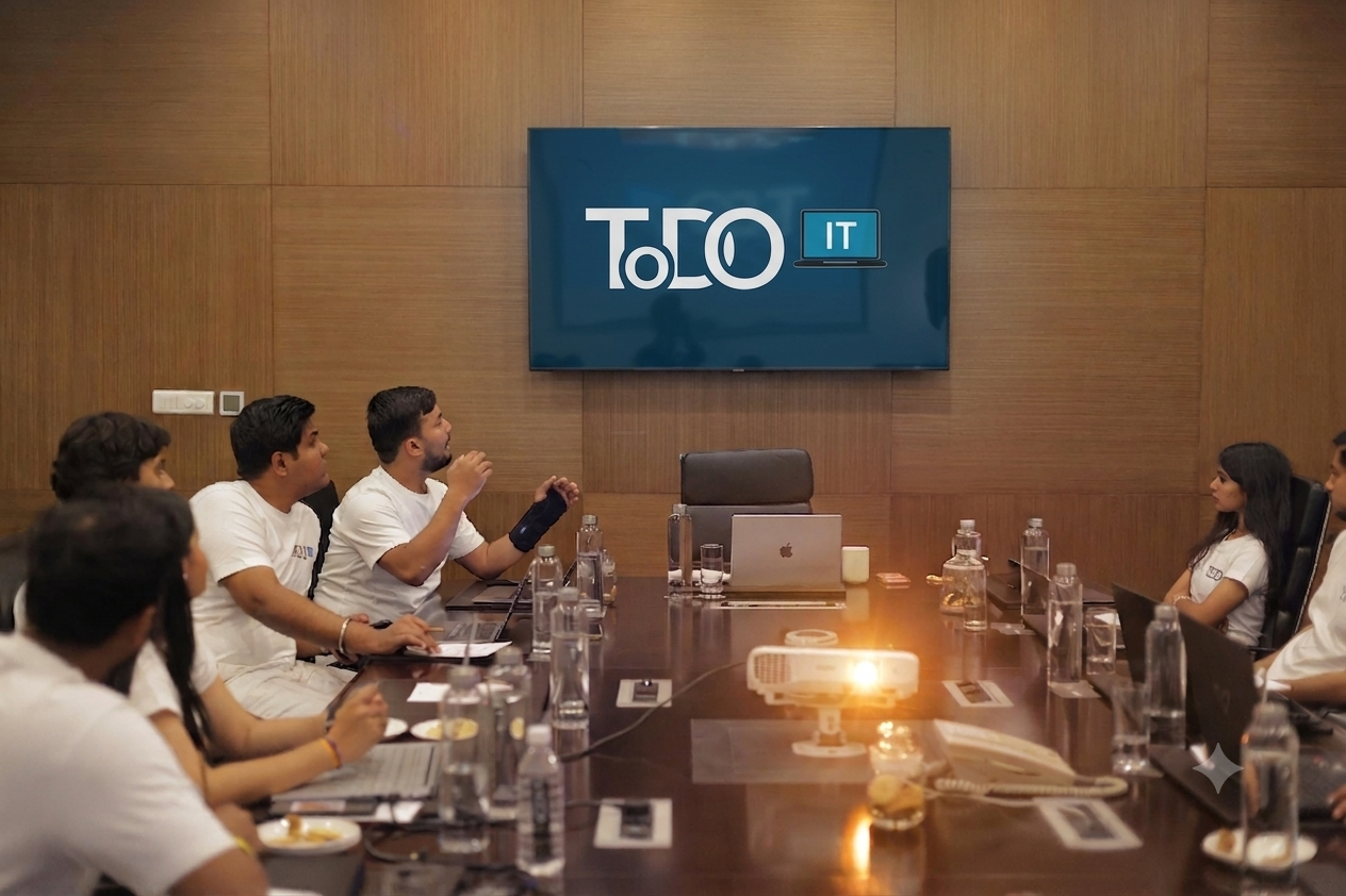 Team meeting at ToDo IT Services
